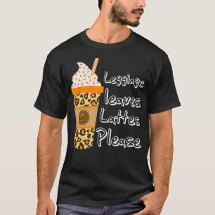Phレギンス葉ラテお願い秋秋のコスト Tシャツ