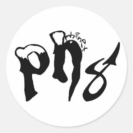 Ph8シール ラウンドシール (正面)