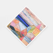 Ph.絵画Paul Klee's, スタンダードランチョンナプキン (角)