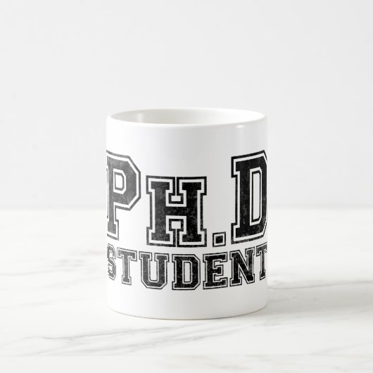 Ph.D学生 コーヒーマグカップ (中央)
