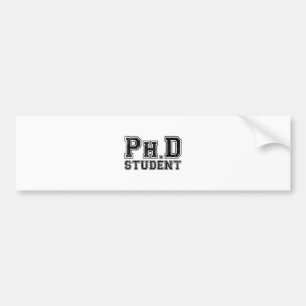 Ph.D学生 バンパーステッカー