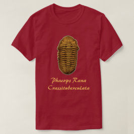 Phacops Rana Crassituberculata Tシャツ