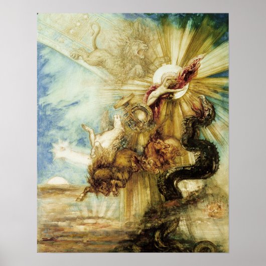 Phaethonの秋(紙上のw/c) ポスター (正面)