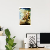 Phaethonの秋(紙上のw/c) ポスター (ホームオフィス)