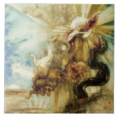 Phaethonの秋(w/c紙で) タイル (正面)