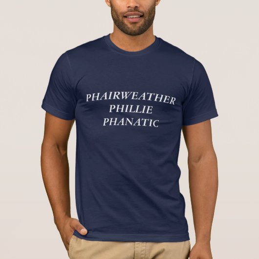 Phairweather Phanatic Tシャツ (正面)