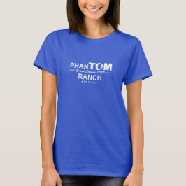 Phan Tom Women -白（濃） Tシャツ
