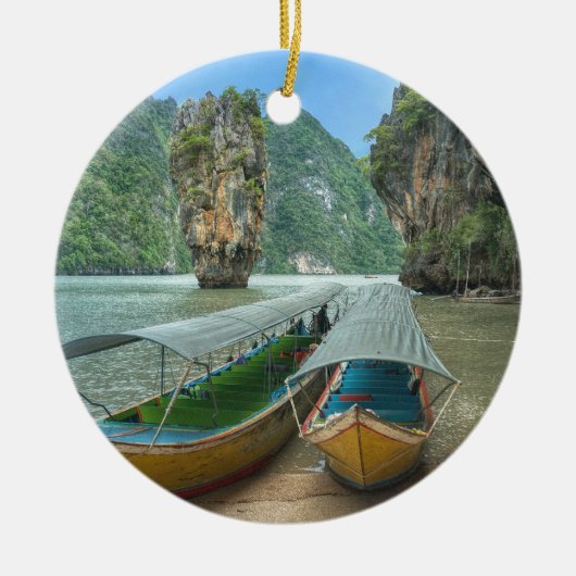 Phang Nga、タイ セラミックオーナメント (正面)