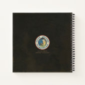 “Phantasmagoric Sketchbook” 8.5 x 8.5" ノートブック (裏面)