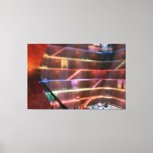 Phantastes: The Palace Library Canvas Print キャンバスプリント (正面)