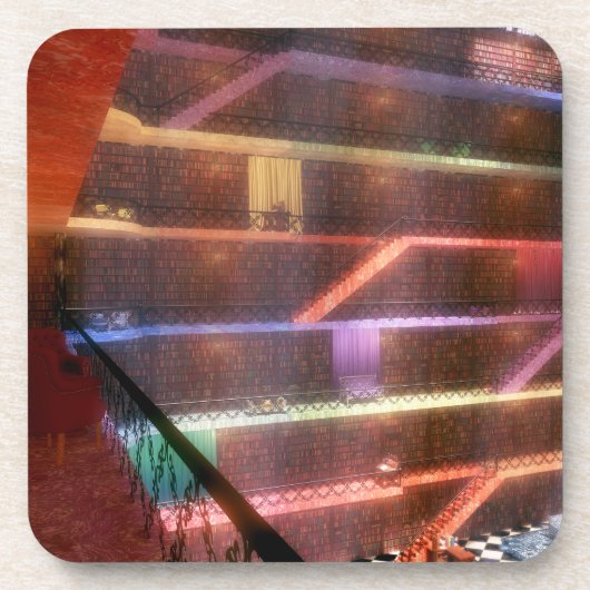 Phantastes: The Palace Library Cork Coasters コースター (正面)