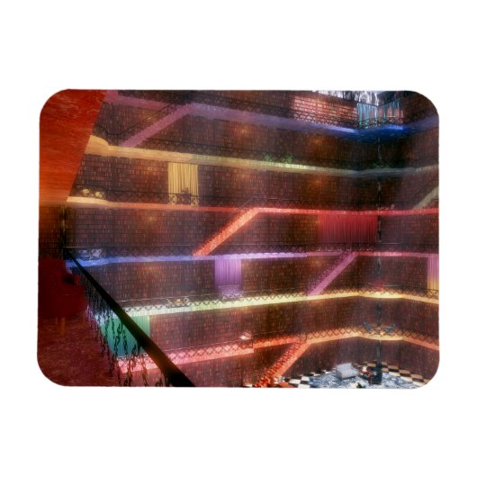 Phantastes: The Palace Library Flexible Magnet マグネット (横)