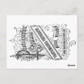 Phantom Candle、キャビネットカード ポストカード (裏面)