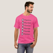 Phantom CryptoとNft Defi財布On The Solana Tシャツ (正面フル)