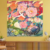 "Phantom Flower Carriage" (Maboroshi Hanaguruma)  キャンバスプリント (インサイチュ (リビング))