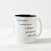Phantom Hideaway Heat Sensitive Mug ツートーンマグカップ (正面右)