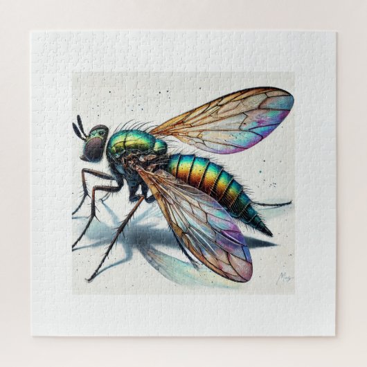 phantom midge 210924IREF228 - Watercolor ジグソーパズル (縦)