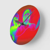 Phantom of the Opera Unmasked ラウンド壁時計 (傾斜)