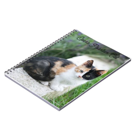 Phantom Opera Cat ノートブック (左側)