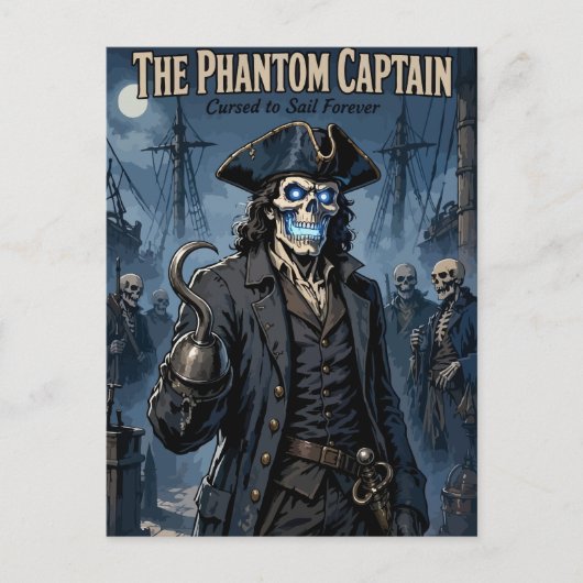Phantom Pirate Captain シーズンポストカード (正面)