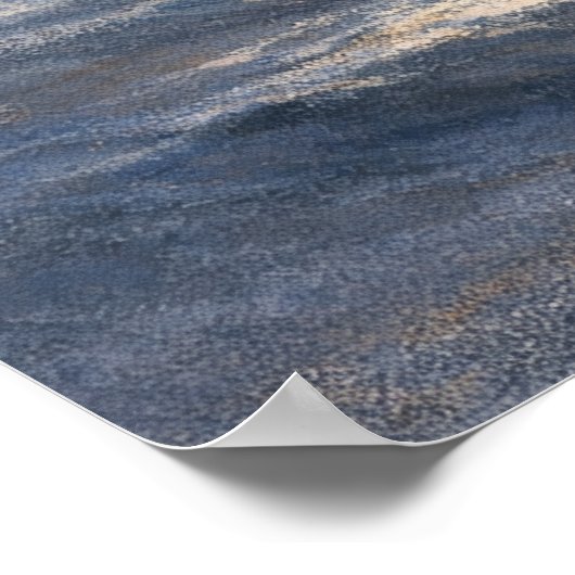 Phantom Ship - Pastel Painting Style Art ポスター (角)