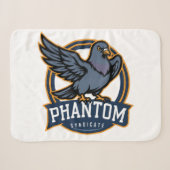 Phantom Syndicate怒りの鳩eスポーツゲーミングマスコット シェルパブランケット (正面(横))