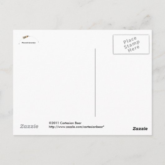 Pharaoh-dynamics Postcard ポストカード (裏面)