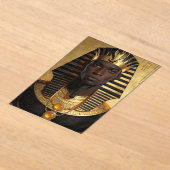 Pharaoh Energy — Ancient African King Modern Art  アクリル招待状 (レイダウン)