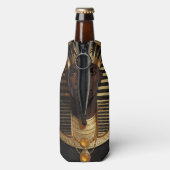 Pharaoh Energy — Ancient African King Modern Art ボトルクーラー (ボトル裏面)