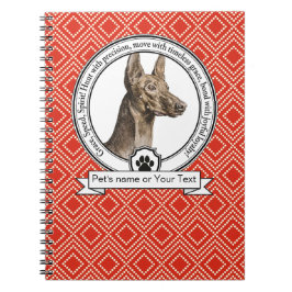Pharaoh Hound Credo Spiral Photo Notebook ノートブック