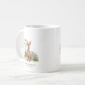 Pharaoh Hound | Watercolor Dog & Breed Quote コーヒーマグカップ (正面左)