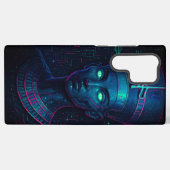 Pharaoh in宇宙サムスンケース – 神秘的エジプト samsung galaxyケース (裏面横)