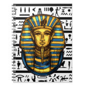Pharaoh of Egypt Notebook / Caderno Faraó do Egito ノートブック (正面)