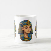Pharaoh Tutankhamun’s Golden Mask コーヒーマグカップ (中央)