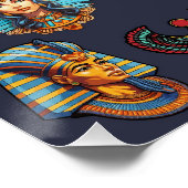 「Pharaoh's Legacy：エジプトのアンティーク模様 ポスター (コーナー)