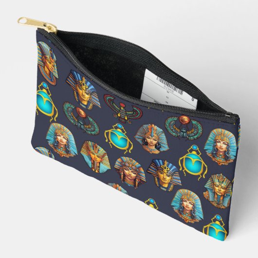 Pharaoh's Legacy: Antique Egyptian Patterns  アクセサリーポーチ (見開き)