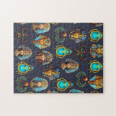 Pharaoh's Legacy: Antique Egyptian Patterns  ジグソーパズル (横)