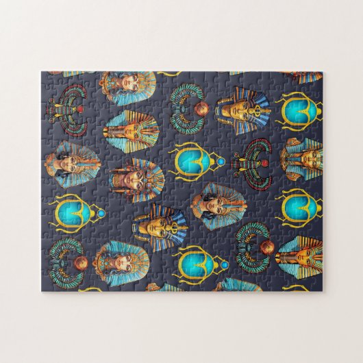 Pharaoh's Legacy: Antique Egyptian Patterns  ジグソーパズル (横)
