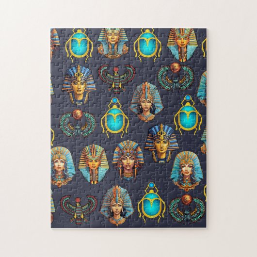 Pharaoh's Legacy: Antique Egyptian Patterns  ジグソーパズル (縦)