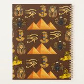 Pharaoh's Legacy: Antique Egyptian Patterns  プランナー手帳 (裏面)