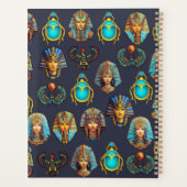 Pharaoh's Legacy: Antique Egyptian Patterns  プランナー手帳 (裏面)