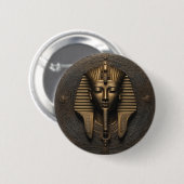 Pharaoh's Majesty: Luxurious Button Art 缶バッジ (正面&裏面)