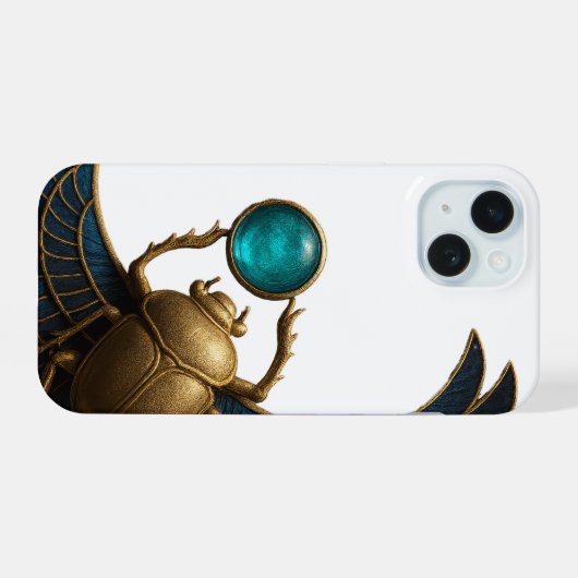 Pharaonic Beetle iPhone 15 Pro Max Case 15ケース (裏面横)