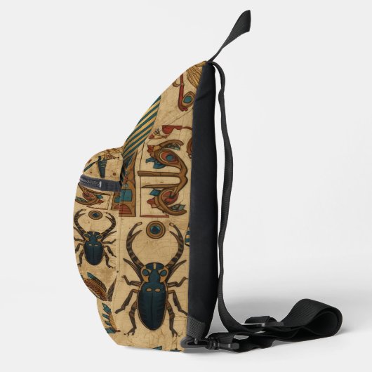 Pharaonic Print |  Sling Bag スリングバッグ (右)