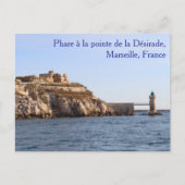 Phare à la pointe de la Désirade Postcard ポストカード (正面)