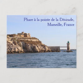 Phare à la pointe de la Désirade Postcard ポストカード