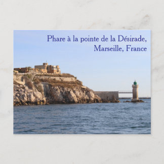Phare à la pointe de la Désirade Postcard ポストカード