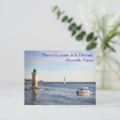 Phare à la pointe de la Désirade Postcard ポストカード (スタンド正面)