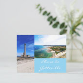 Phare de Gatteville Normandie France ポストカード (スタンド正面)