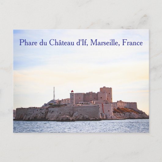 Phare du Château d’If, Marseille, France, Postcard ポストカード (正面)